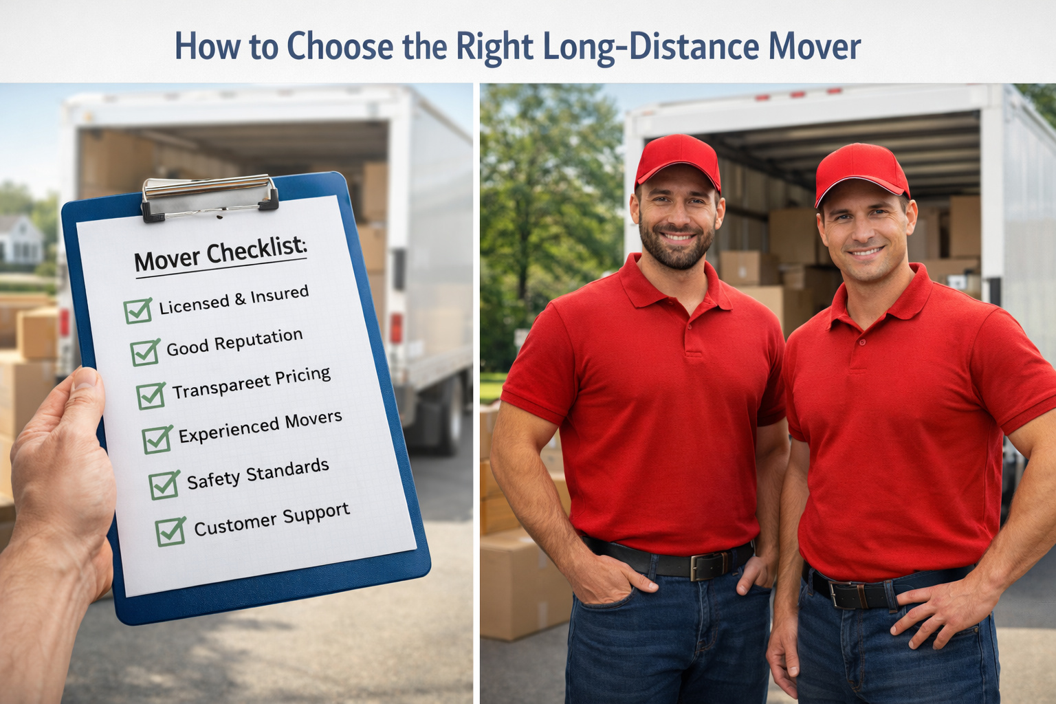 choose right long distance mover